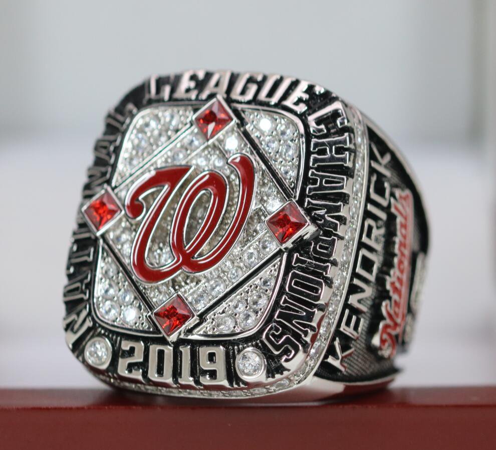 2019 Washington Nationals NL World Series Championship ring Fan ring 7-15S