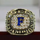 1995 Florida Gators SEC Football NCAA National Championship Ring 7-15S