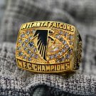 1998 Atlanta Falcons NFC Football Championship ring 7-15S copper ring