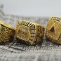 One Set 3 pcs 2000 2001 2002 Los Angeles Lakers Basketball Championship Ring 8-14S Shaquille O'Neal