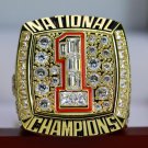 2005 Texas Longhorns Big 12 NCAA football National Championship Ring 8-14S