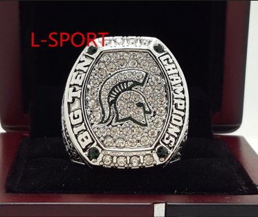 2016 Michigan State Spartans Big 10 NCAA Championship ring 8-14S