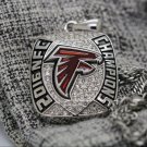 2017 Atlanta Falcons NFC Football Championship necklace with 21 inch chain