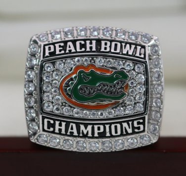 2018 Florida Gators Peach Bowl NCAA National championship ring 8-14S