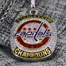 2018 washington capitals stanley cup championship necklace with 21 inch chain