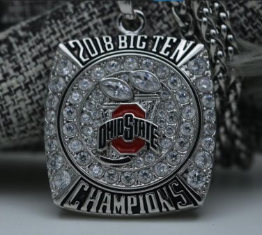 2018 2019 Ohio State Buckeyes Rose Bowl National Championship necklace with 21inch chain