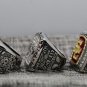 One Set 3PCS 2007 2008 2009 USC Trojans Rose bowl National championship ring 8-14S