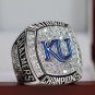 Custom Your Name&NO for 2008 KU KANSAS JAYHAWKS National Basketball Championship Ring 8-14S