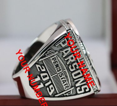 Custom Your Name&Number 2019 Penn State Nittany Lions Cotton Bowl NCAA CHAMPIONSHIP RING 7-15S