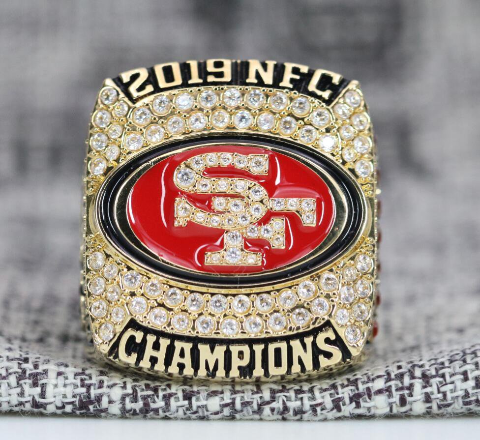 2019 2020 San Francisco 49ers NFC super bowl championship ring 814S
