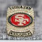 Custom your Name&Number 2019 2020 San Francisco 49ers NFC championship ring 8-14S