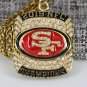 2019 2020 San Francisco 49ers NFC super bowl championship necklace with 21 inch chain