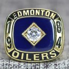 1984 EDMONTON OILERS Hockey Championship Ring Size7-15S copper ring