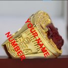 With your own name&number 1993 Chicago Bulls Basketball world Championship Ring 7-15S