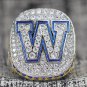 Custom Your Name&NO 109th 201 9 Winnipeg Blue Bombers CFL Grey Cup championship RING 7-15S