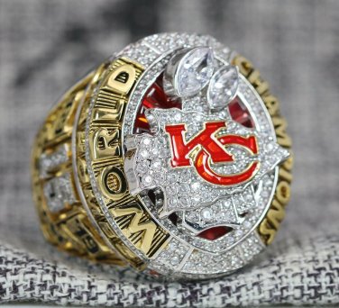 Offical ring 2020 Kansas City Chiefs Super bowl LIV championship ring 7-15S Patrick Mahomes