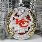 2020 Kansas City Chiefs Super bowl LIV championship necklace with 21 inch chain