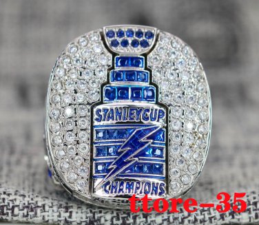 2020 Tampa Bay Lighting Stanley Cup Championship ring Fan ring 7-16S