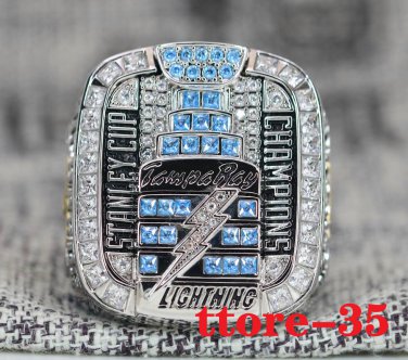 2004 Tampa Bay Lighting Stanley Cup Championship ring NHL ring 7-16S
