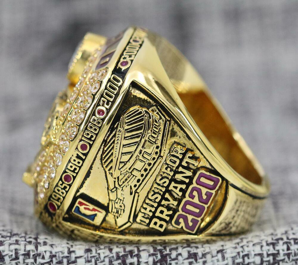 2020 Los Angeles Lakers NBA Championship Ring 7-16S James Ring