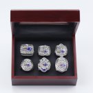 Full Set 2001 2003 2004 2014 2016 2018 New England Patriots  championship Rings 7-15S Brady