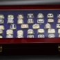 Full set 1966-2018 53pcs  super bowl Championship Ring 10/11 size with big case