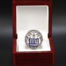 Wooden Case 2011 New York Giants super bowl Championship Ring 10 11 12 size choose
