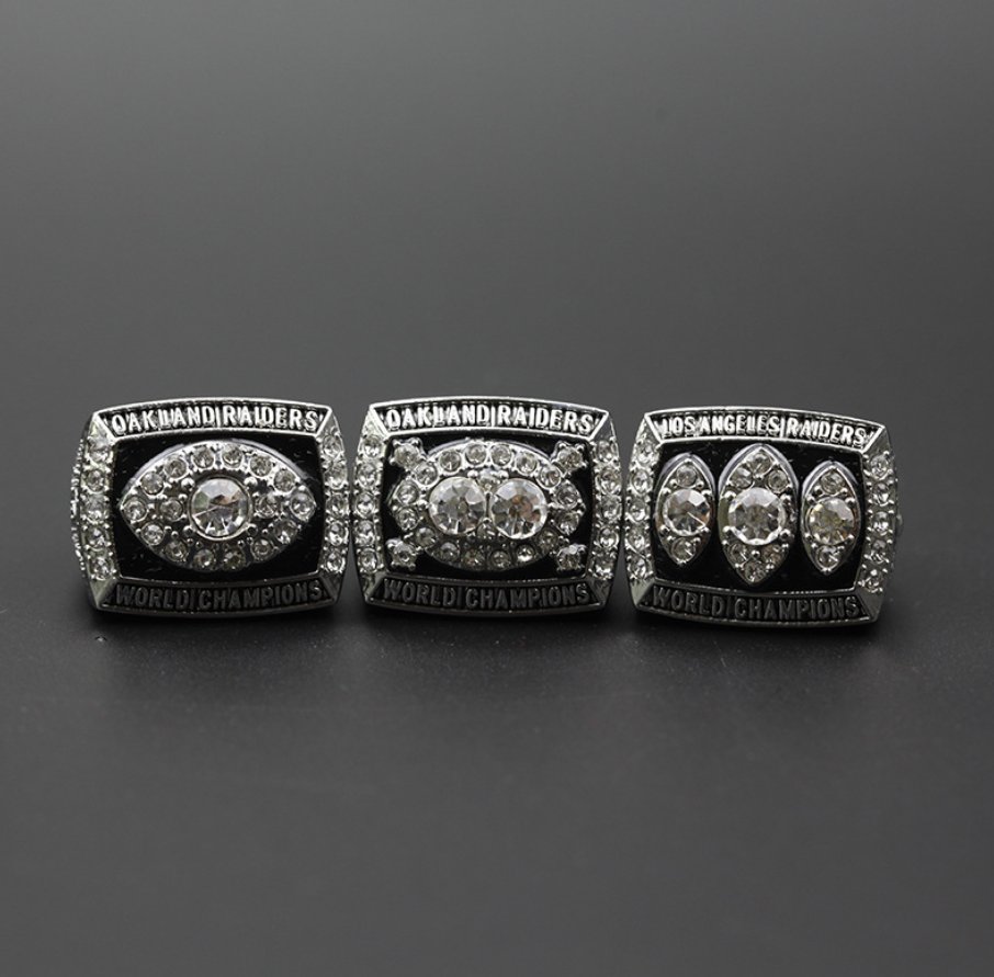 25% OFF 1967 1976 1980 1983 2002 Oakland Raiders Super Bowl Rings