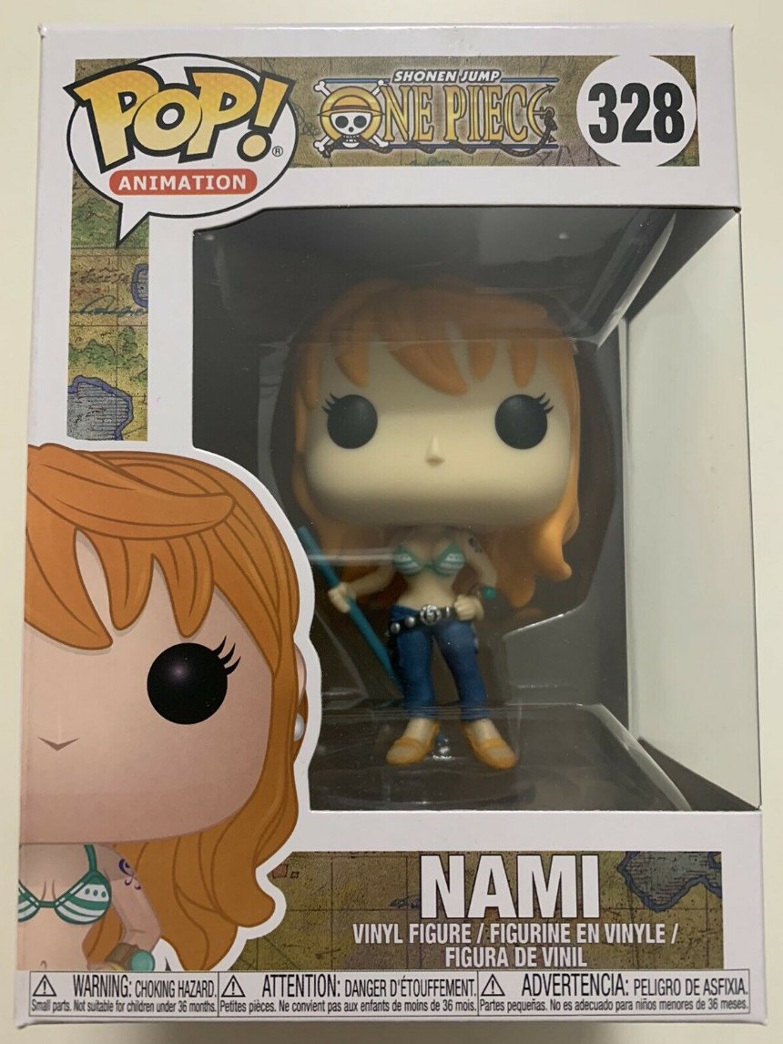 Funko pop one piece nami vinyl #328 collection anime manga Protector