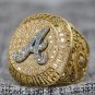 Personalization Atlanta Braves World Series Ring (2021) - Premium Series 7-16 size
