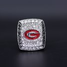2017 SEC Georgia Bulldogs SMART NCAA SP Brass Championship Ring  11 size （40）