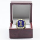 1992 NCAA Duke Blue Devils  Basketball national Championship Ring 11 size with wooden case (51)