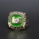 2001 Miami hurricans National championship ring 11 size (146)