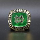 1977 Notre Dame NCAA National championship ring 11 size   (161)