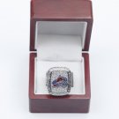 2022 Colorado Avalanche Stanley Cup NHL Hockey Champions ring 11 size with wooden case（201）