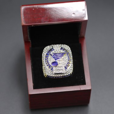 2019 St. Louis Blues Maroon NHL Stanley Cup championship ring 11 size with wooden case&iuml;&frac14;�239&iuml;&frac14;�