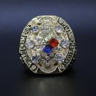Gold 2008 Pittsburgh Steelers Super bowl championship ring 11 size（323）