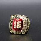 NFL Joe Montana Holl of fame Super bowl championship ring （410）