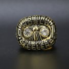 Gold 1975 Pittsburgh Steelers Super bowl championship ring 11 size（433）