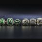 6PCS Set Green Bay Packers super bowl championship ring size 11 with wooden case&iuml;&frac14;�465&iuml;&frac14;�