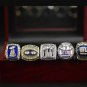5PCS New York Gaints Super bowl championship rings 11 size without case(473)