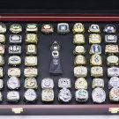 Set 55PCS 1966-2020 NFL Super bowl championship rings 11 size with case（474）