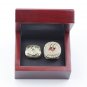 2PCS 2002 2020 Tampa Bay Buccaneers Super bowl championship rings without case(487)