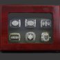 6PCS Set Oakland Raiders Gannon NFL Super Bowl CHAMPIONSHIP RINGS with case(495)