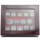 14PCS 2010-2022 Fantasy Football Championship Ring FFL RING Size 11 with case（497）