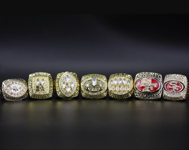7PCS San Francisco 49ers super bowl championship ring size 11 without  case&iuml;&frac14;�500&iuml;&frac14;�