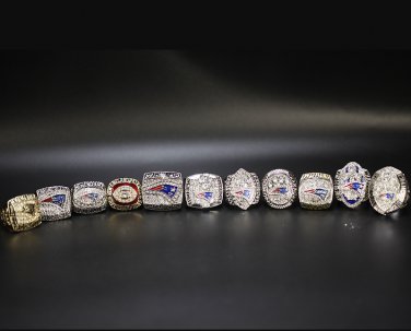 11pcs ONE SET NEW ENGLAND PATRIOTS super bowl championship ring size 11 without  case&iuml;&frac14;�502&iuml;&frac14;�