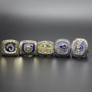 5PCS Los Angeles Rams Super Bowl Championship Ring size 11 without  case（504）