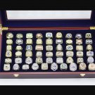 Set 55PCS 1966-2020 NFL Super bowl championship rings 11 size with  case（508）