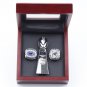 2PCS Set 2003 2015 Carolina Panthers Super bowl championship rings and Trophy  with  case&iuml;&frac14;�510&iuml;&frac14;�